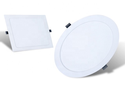 Встроенный Внутренний Потолок 5w 9w 12w 18w 24w 36w Smd Квадратный И Круглый Коммерческий Ультратонкий Светодиодный Панельный Светильник