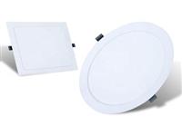 Встроенный Внутренний Потолок 5w 9w 12w 18w 24w 36w Smd Квадратный И Круглый Коммерческий Ультратонкий Светодиодный Панельный Светильник